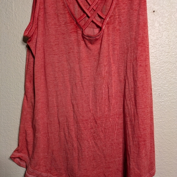 NBA Bulls Women's Red Tank Top Pre-owned Size Xl - Picture 5 of 7